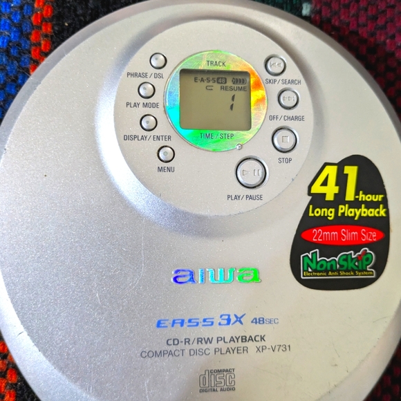 Vintage Aiwa CD/R RW Compact Disc Player | XP-V731 | Tested | Good Condition - Picture 6 of 7